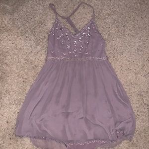 Kimchi blue beaded mini dress